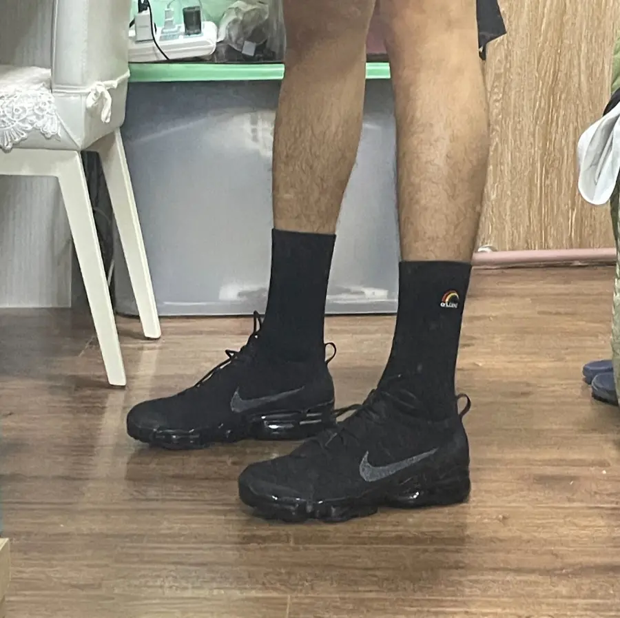 Giày Nike Air VaporMax 2023 Flyknit ‘Triple Black’ DV1678-003 - Ảnh 5