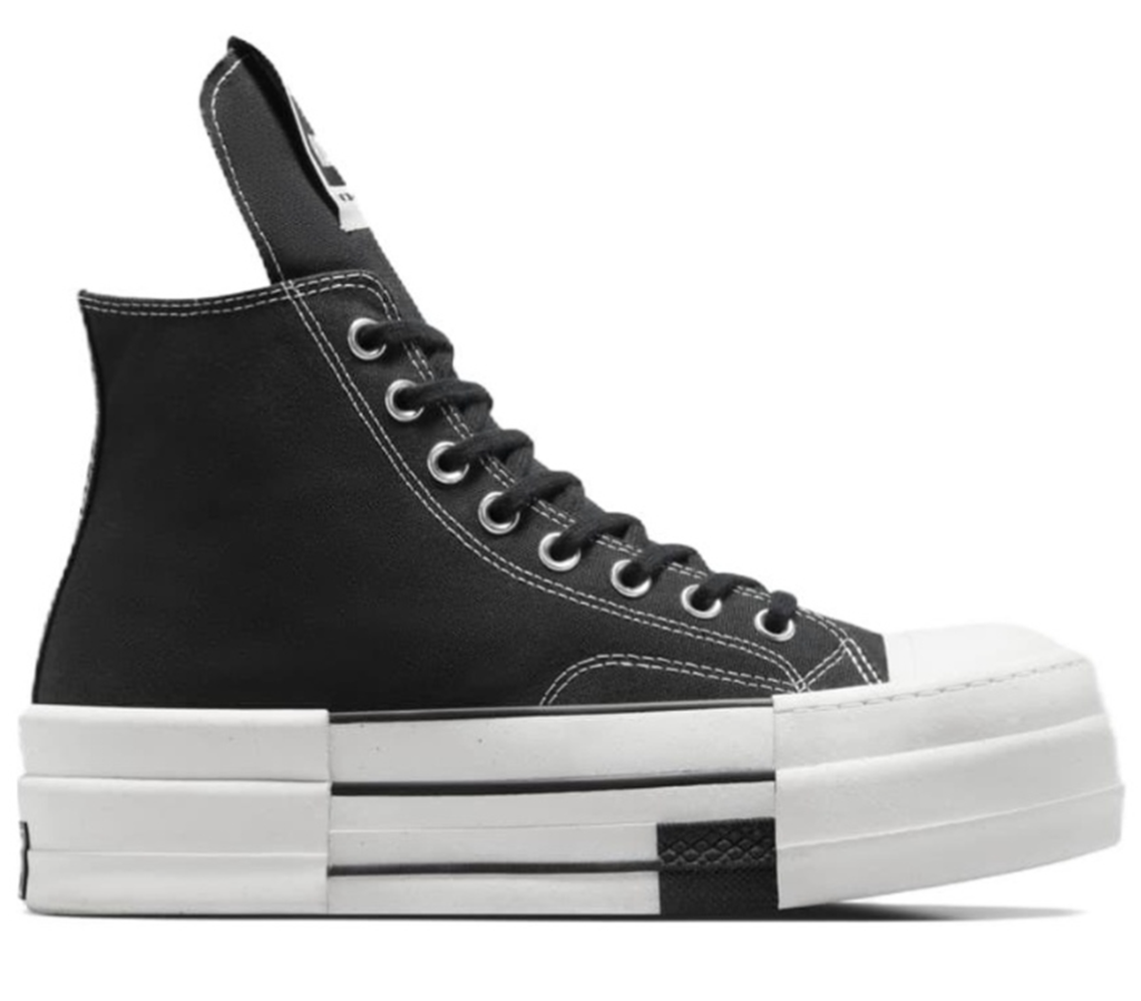 Giày Converse Rick Owens Chuck 70 High 'Black' A04954C
