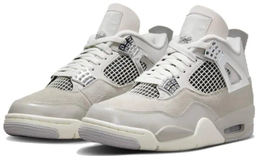 Alternative view of Giày Nike Air Jordan 4 'Light Iron Ore' AQ9129-001