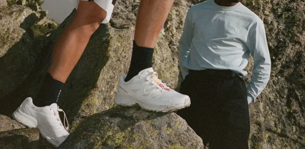 Giày Palace x Salomon XT-Wings 2 'White' 474737 - Ảnh 6