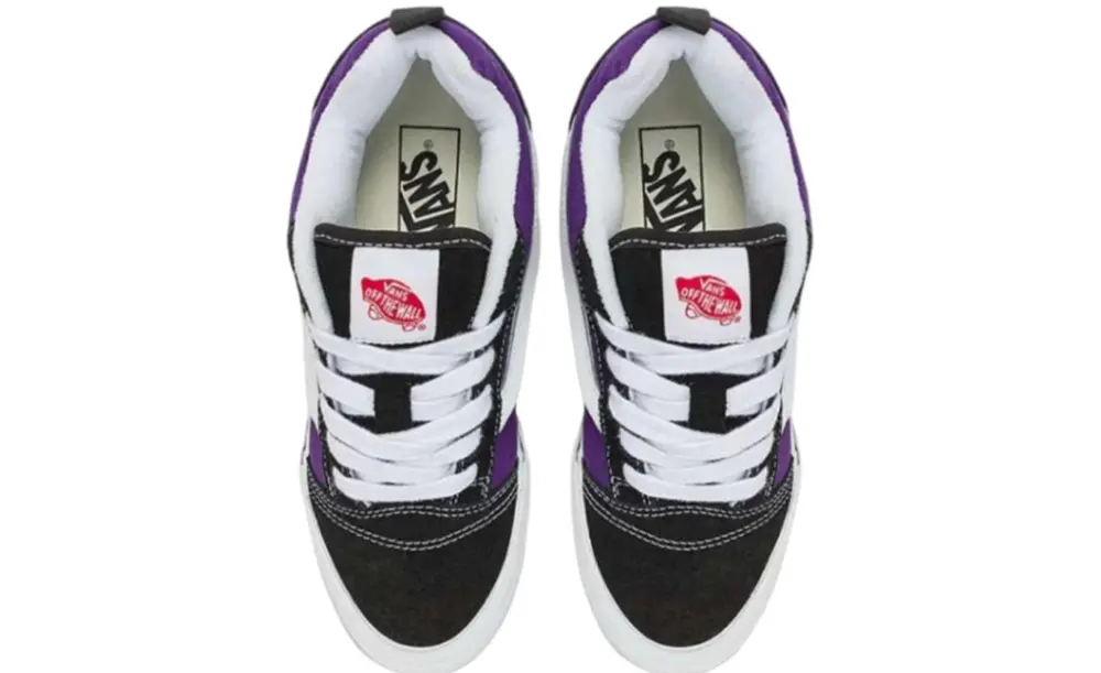 Giày Vans Knu Skool 'Black Purple' VN0009QCB5P - Ảnh 4