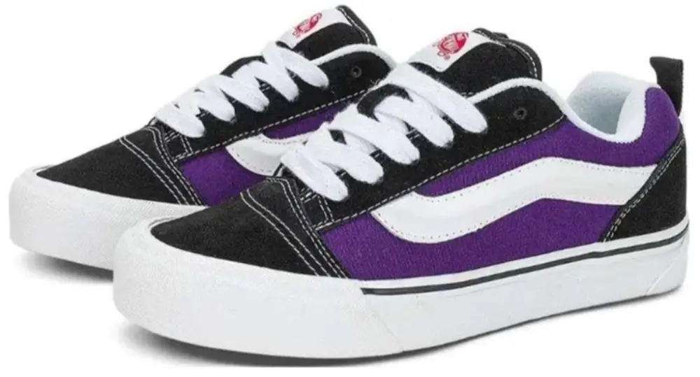 Alternative view of Giày Vans Knu Skool 'Black Purple' VN0009QCB5P