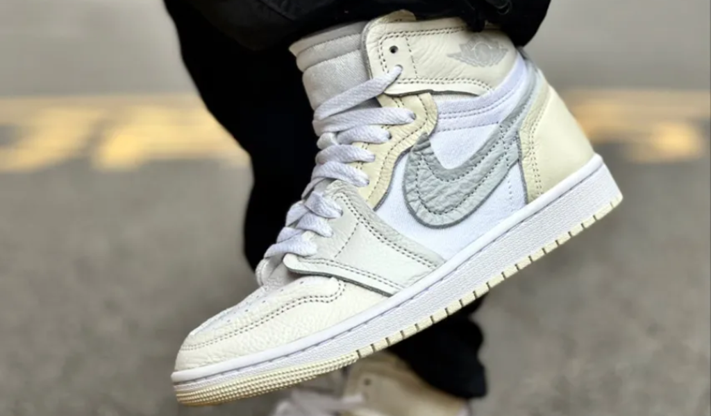 Giày Nike Air Jordan 1 MM High ‘Coconut Milk’ FB9891-100 - Ảnh 6
