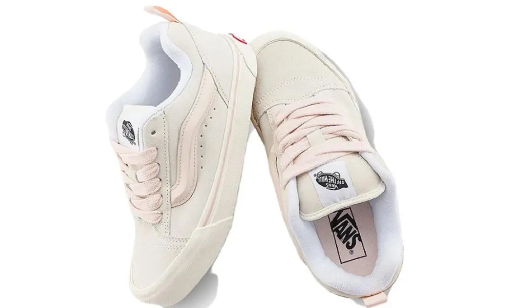 Giày Vans Knu Skool 'White' VN0009QCPNK - Ảnh 3