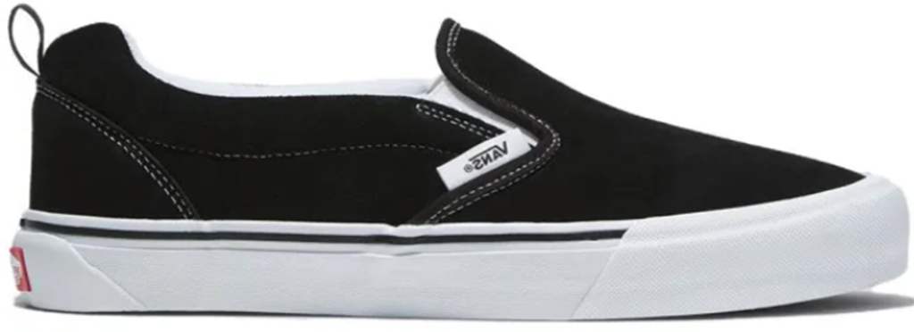 Giày Vans Knu Slip 'Black True White' VN0009QD6BT