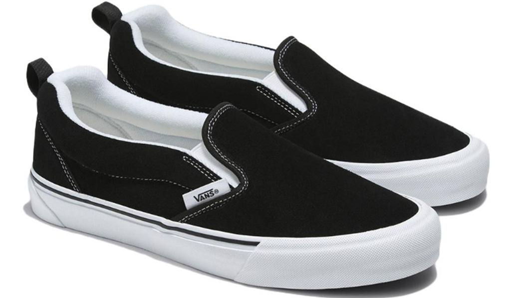 Giày Vans Knu Slip 'Black True White' VN0009QD6BT - Ảnh 4