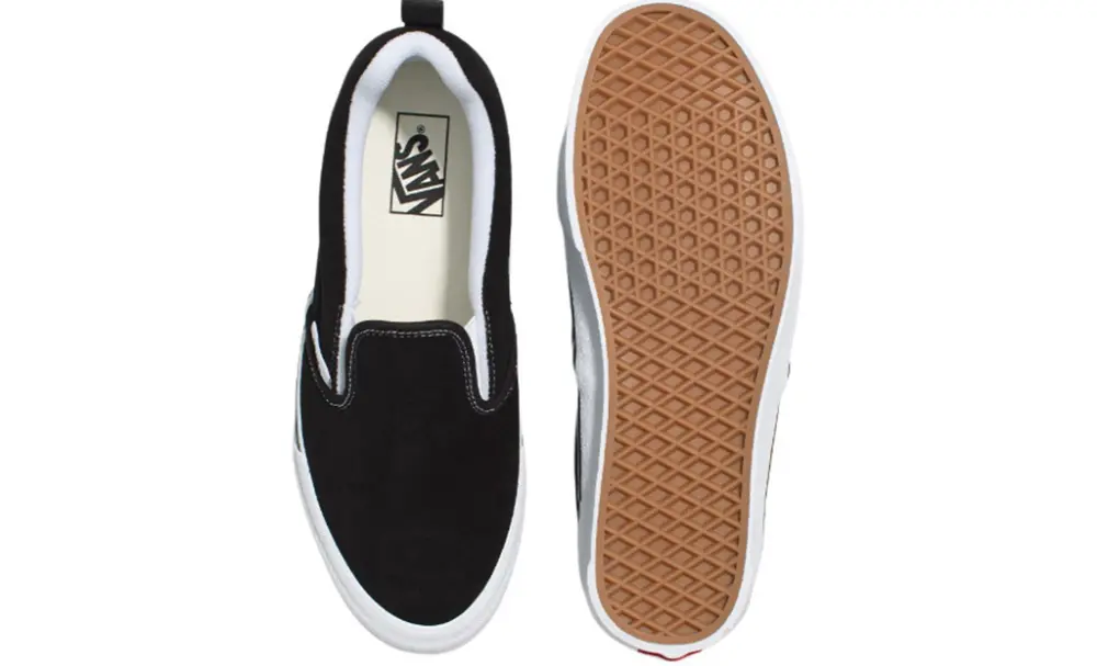 Alternative view of Giày Vans Knu Slip 'Black True White' VN0009QD6BT