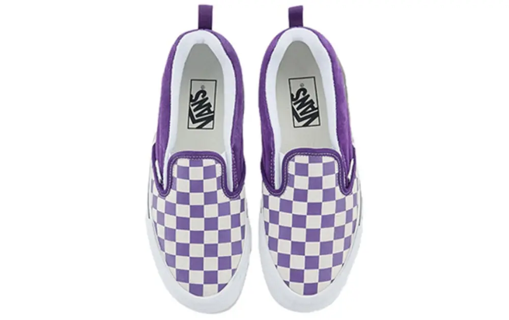 Giày Vans Knu Slip Checkerboard 'Purple' VN0009QDZ1N - Ảnh 3