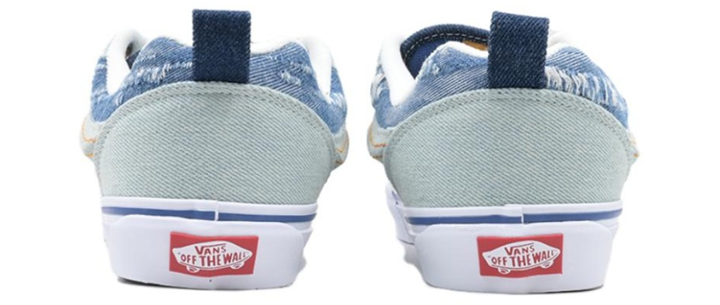 Giày Vans Knu Skool 'White and Blue' VN000E54NWD - Ảnh 5