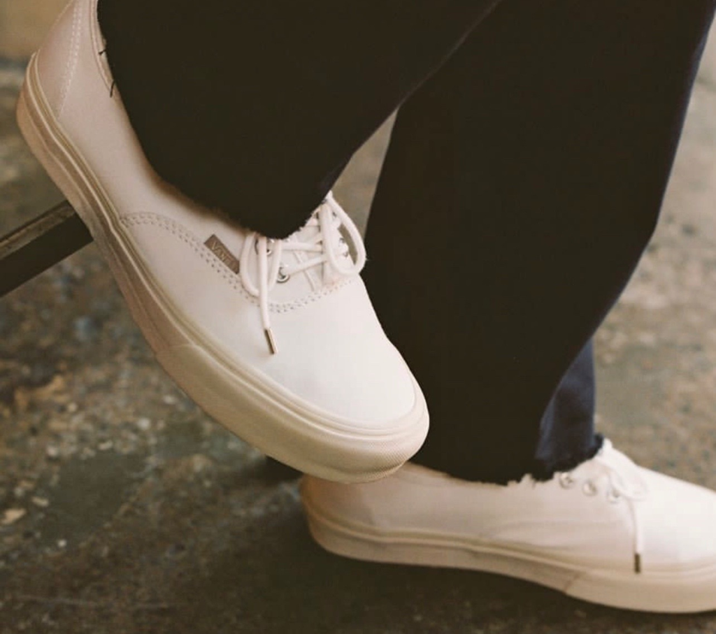 Giày Vans Authentic LX x JJJJound ‘White’ VN0A4CS4W00 - Ảnh 2