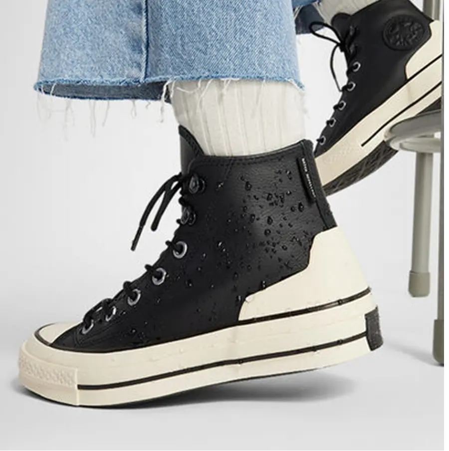 Alternative view of Giày Converse Chuck 70 Leather 'Black' A05695C