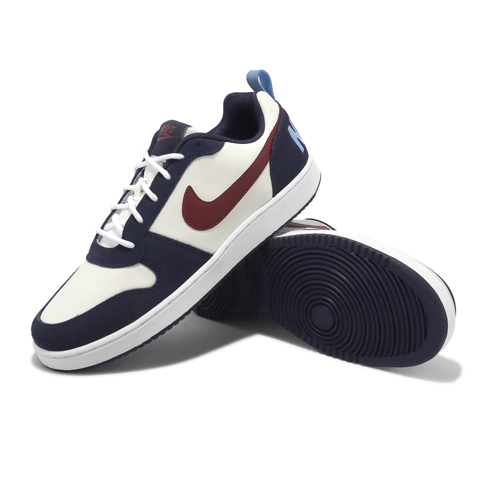 Giày Nike Court Borough Low Prem 'Navy Sail' FV8109-161 - Ảnh 5