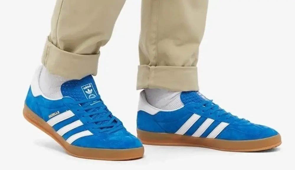 Alternative view of Giày Adidas Gazelle Indoor 'Blue Bird' H06260