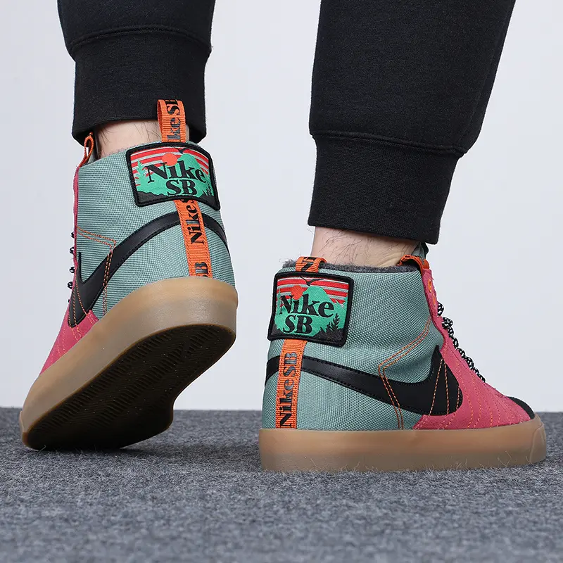 Giày Nike Blazer SB Mid Premium 'Sport Spice' DC8903-301 - Ảnh 3