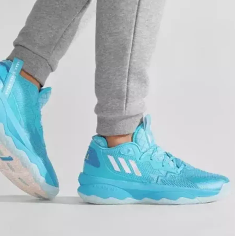 Giày Adidas Dame 8 Young Dolla ‘Blue’ GY6465 - Ảnh 4