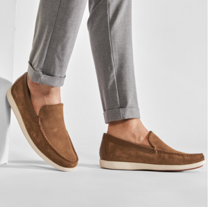 Alternative view of Giày Clarks Mokassins Ferius Creek 'Brown' 261596227