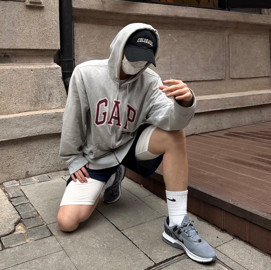 Giày Nike Air Max Alpha Trainer 4 Cool Grey CW3396-001 - Ảnh 7