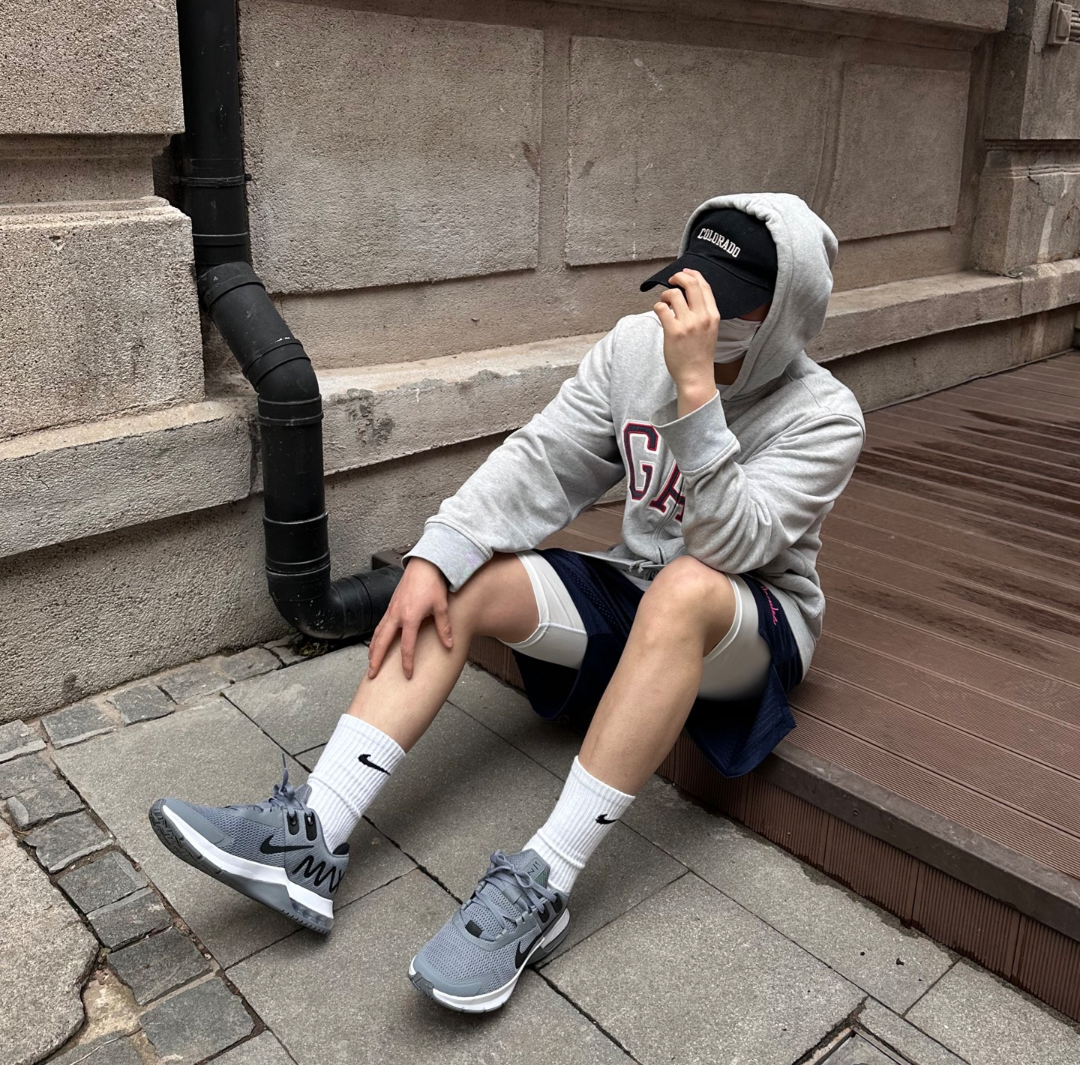 Giày Nike Air Max Alpha Trainer 4 Cool Grey CW3396-001 - Ảnh 5