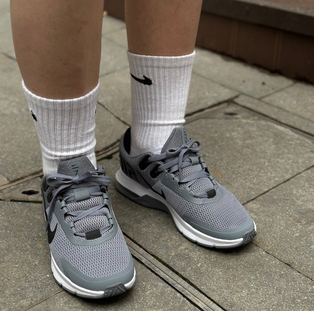 Giày Nike Air Max Alpha Trainer 4 Cool Grey CW3396-001 - Ảnh 4