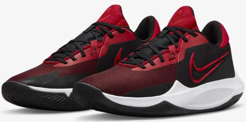 Alternative view of Giày Nike Precision 6 'Black Gym Red' DD9535-002