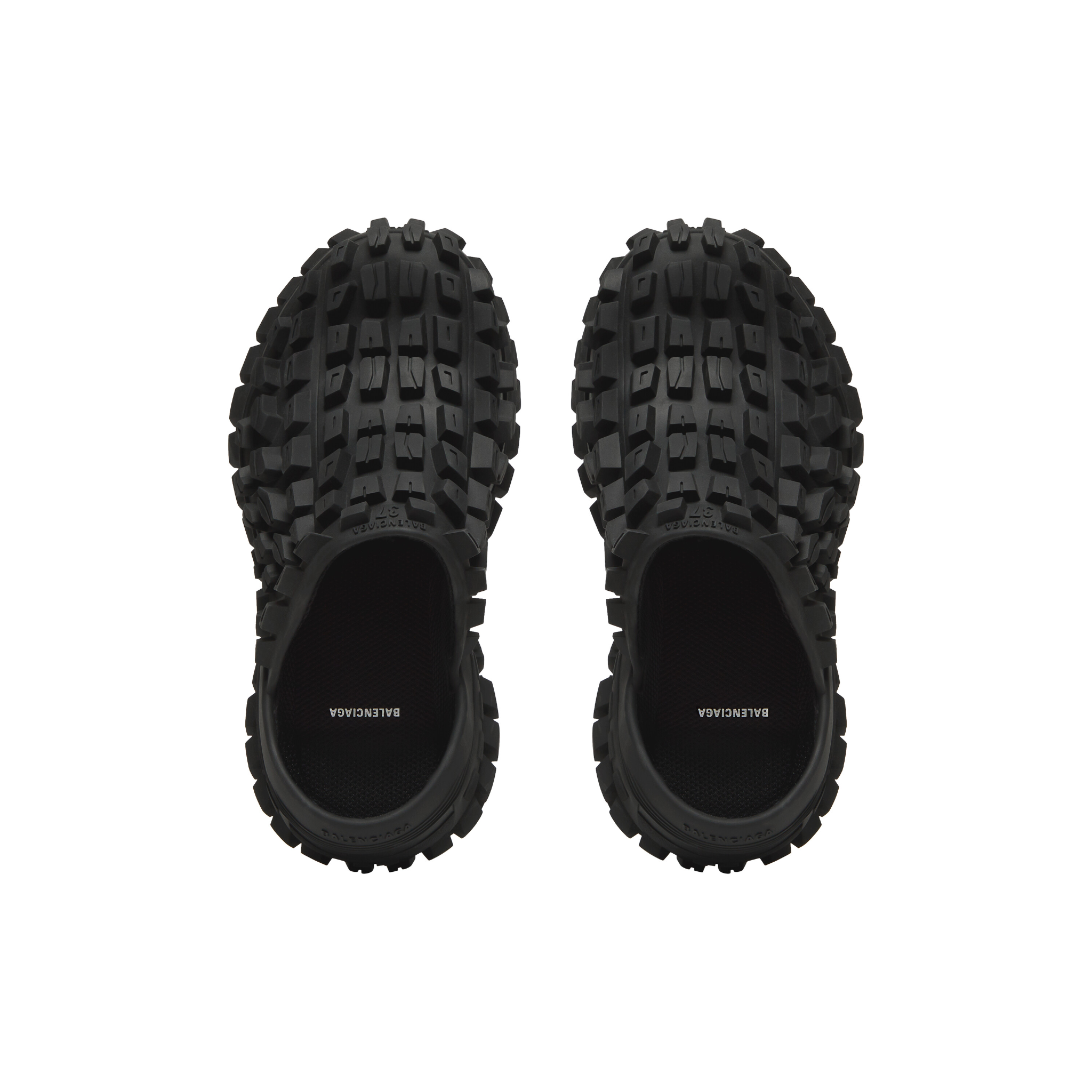 Giày Balenciaga Defender Clog ‘Black’ 735252W3CV21000 - Ảnh 3