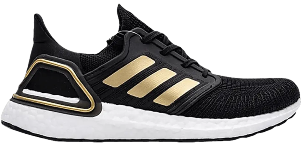 Giày Adidas Ultraboost 20 “Core Black Gold” EE4393
