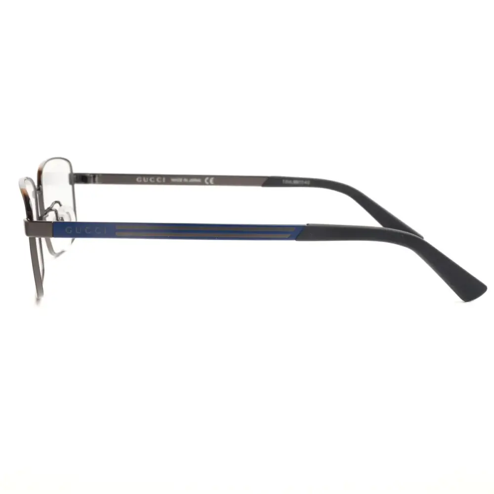 Kính Gucci Eyeglasses 'Blue Silver' GG0693O-003 - Ảnh 4