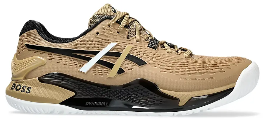 Giày Asics Gel-Resolution 9 X Hugo Boss 'Camel/Black' 1041A453-200