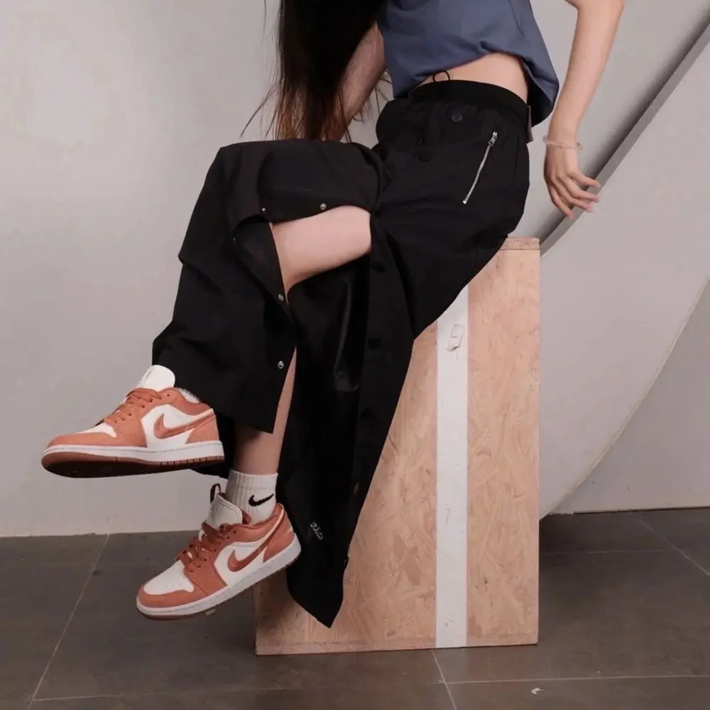 Giày Nike Air Jordan 1 Low SE 'Sky J Orange' FN3722-801 - Ảnh 5