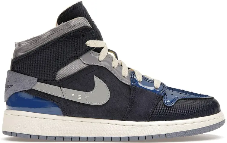 Giày Nike Air Jordan 1 Mid SE Craft ‘Obsidian’ DX2193-400