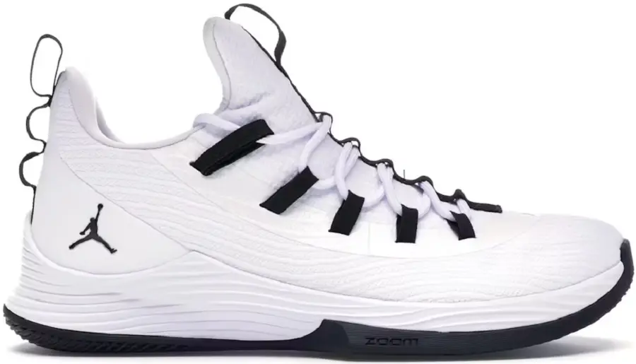 Giày Nike Air Jordan Ultra Fly 2 Low ‘White Black’ AH8110-100