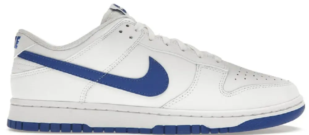 Giày Nike Dunk Low 'White Hyper Royal' DV0831-104