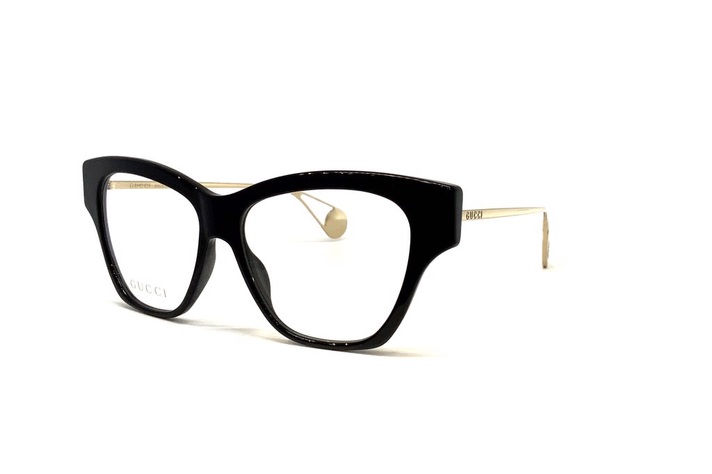 Kính Gucci Cat Eye Eyeglases 'Black' GG0438O-001 - Ảnh 2