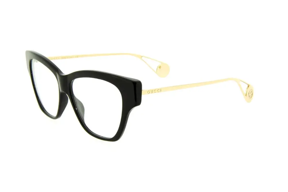 Kính Gucci Cat Eye Eyeglases 'Black' GG0438O-001 - Ảnh 3
