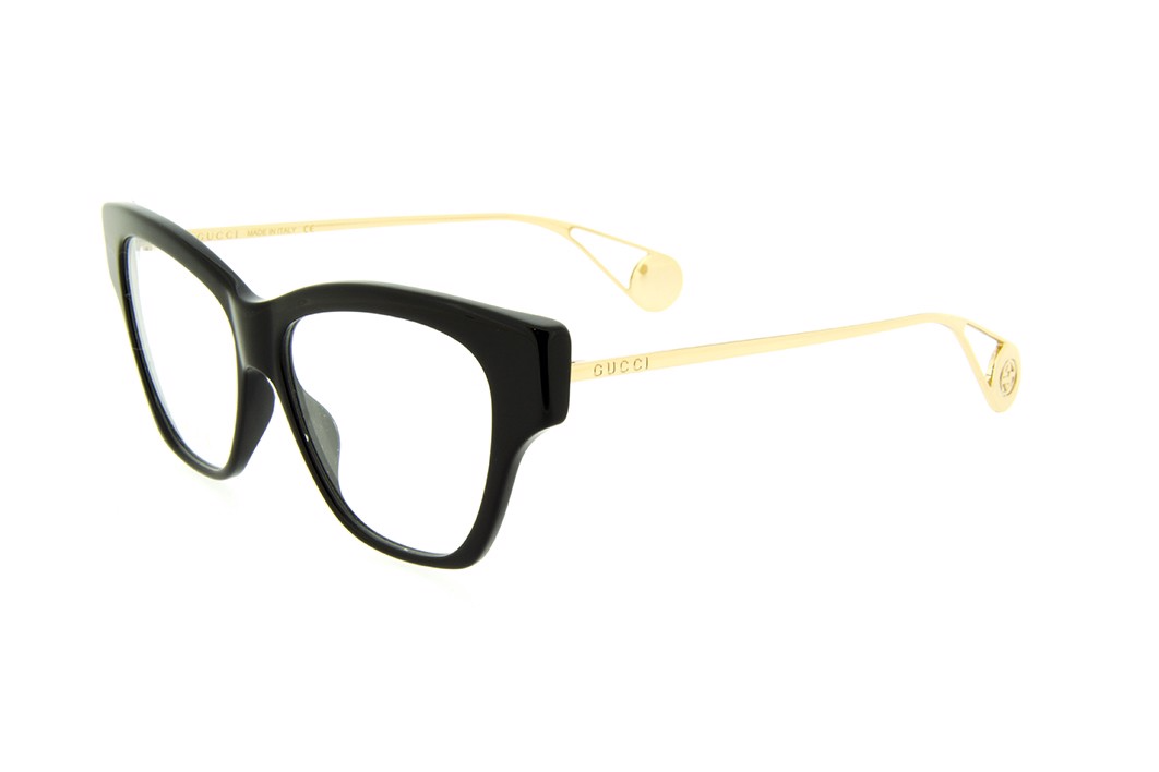 Kính Gucci Cat Eye Eyeglases 'Black' GG0438O-001 - Ảnh 3