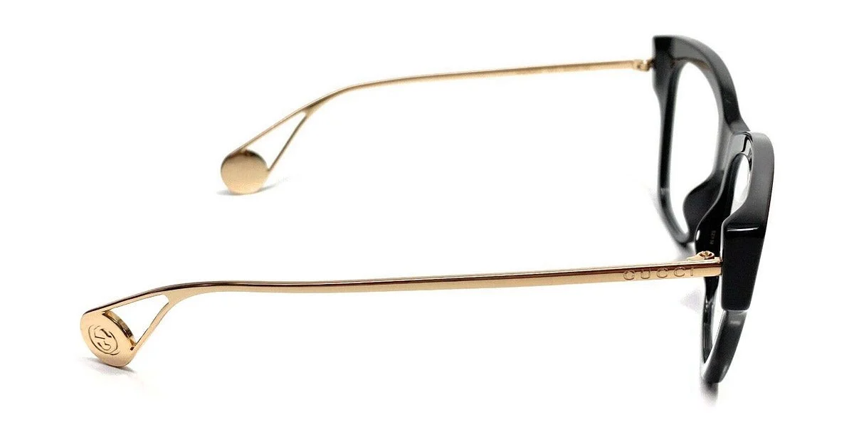 Kính Gucci Cat Eye Eyeglases 'Black' GG0438O-001 - Ảnh 4