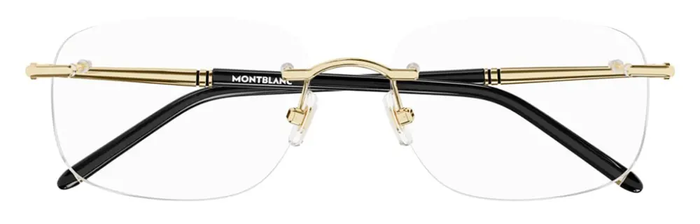 Kính MontBlanc Eyeglasses 'Gold' MB0071O-003