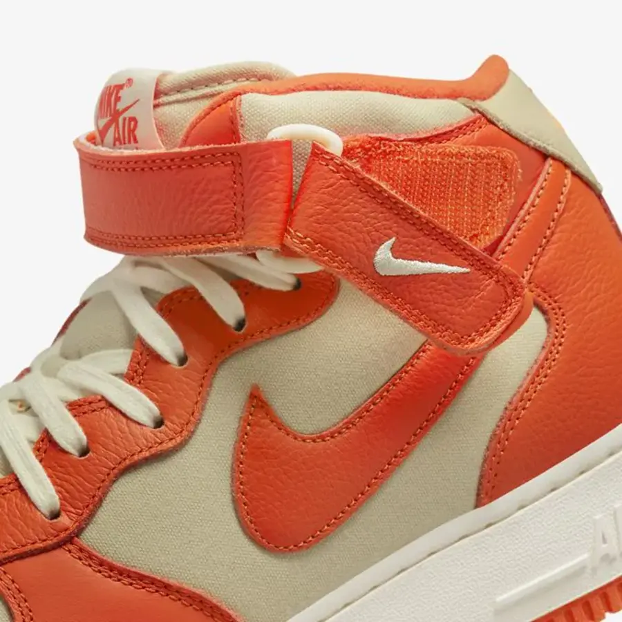 Giày Nike Air Force 1 Mid '07 LX 'Safety Orange' FB2036-700 - Ảnh 3