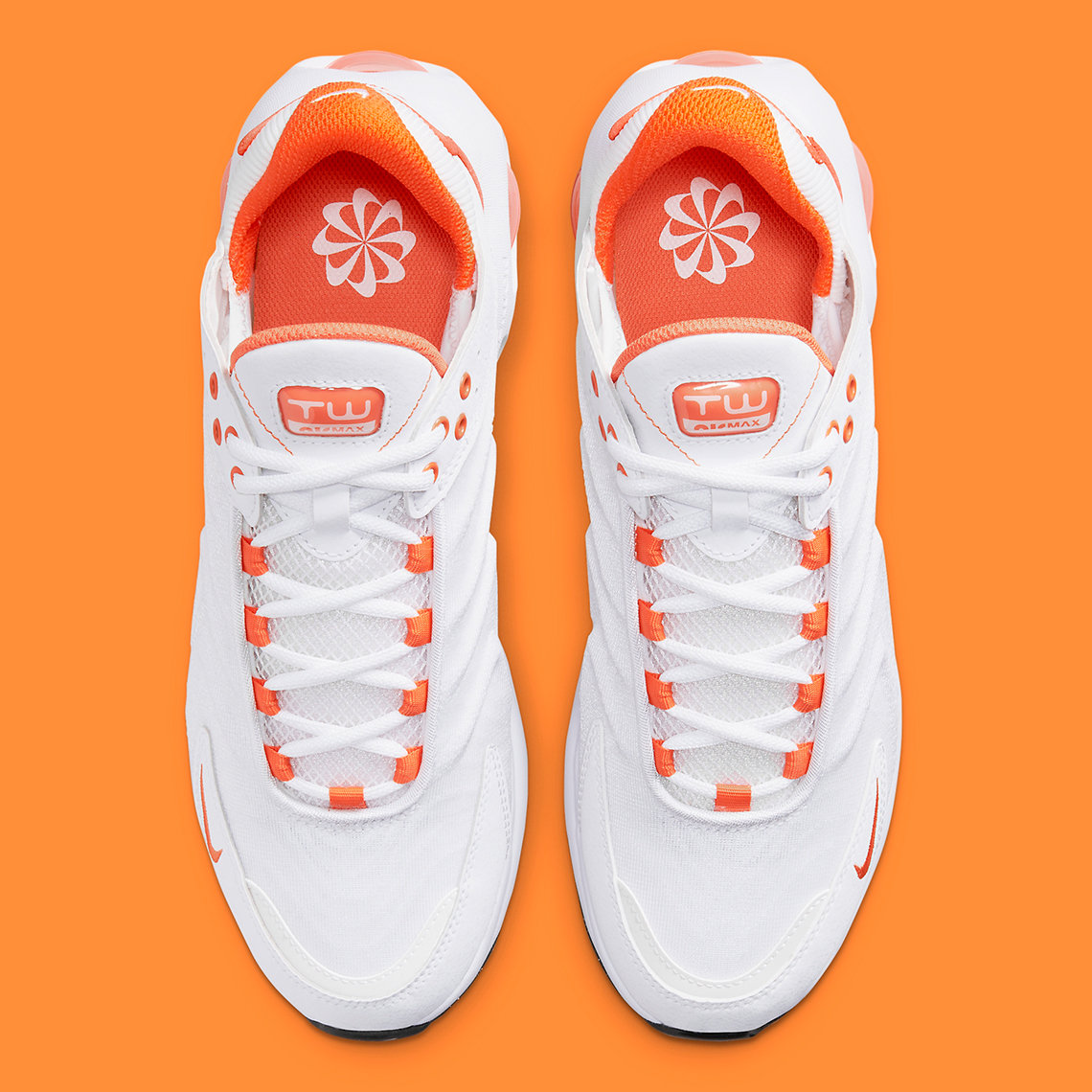 Giày Nike Air Max TW 'White Orange' FJ4005-100 - Ảnh 4