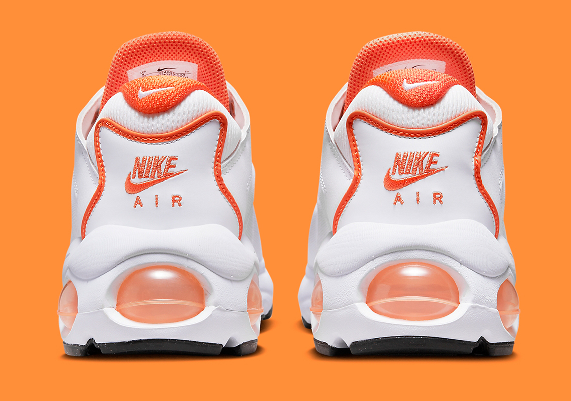 Giày Nike Air Max TW 'White Orange' FJ4005-100 - Ảnh 3