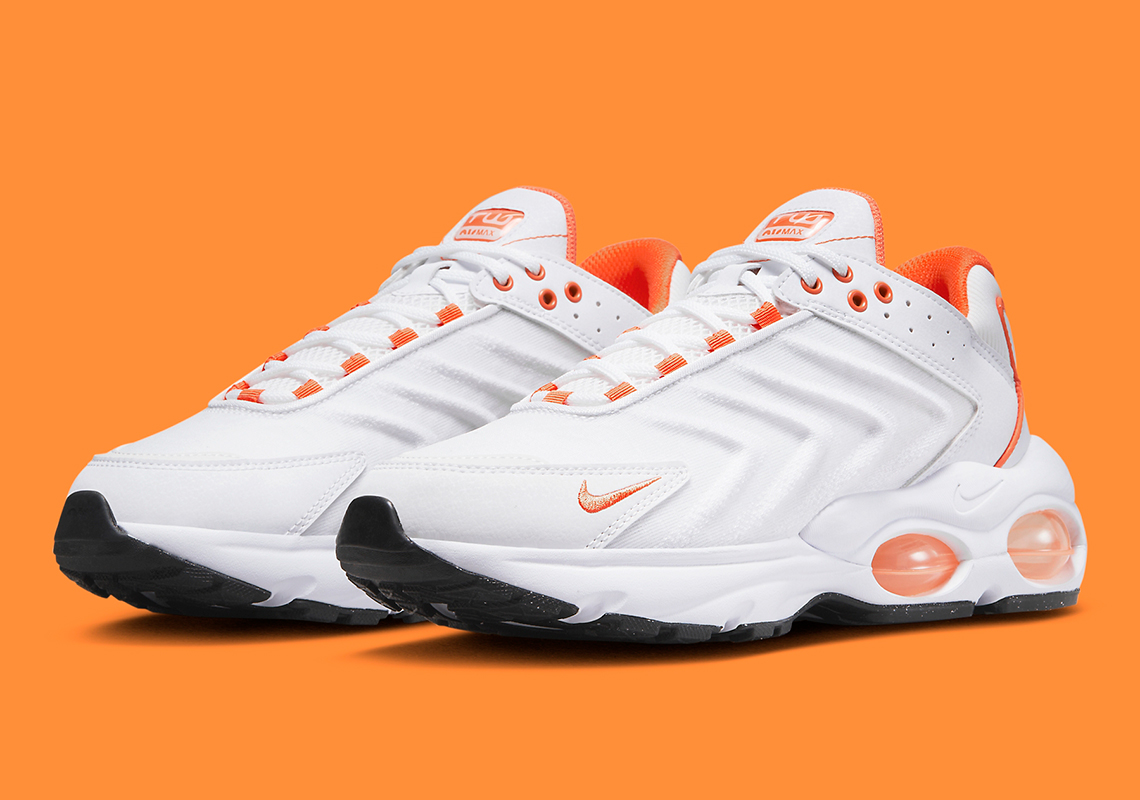 Giày Nike Air Max TW 'White Orange' FJ4005-100 - Ảnh 2