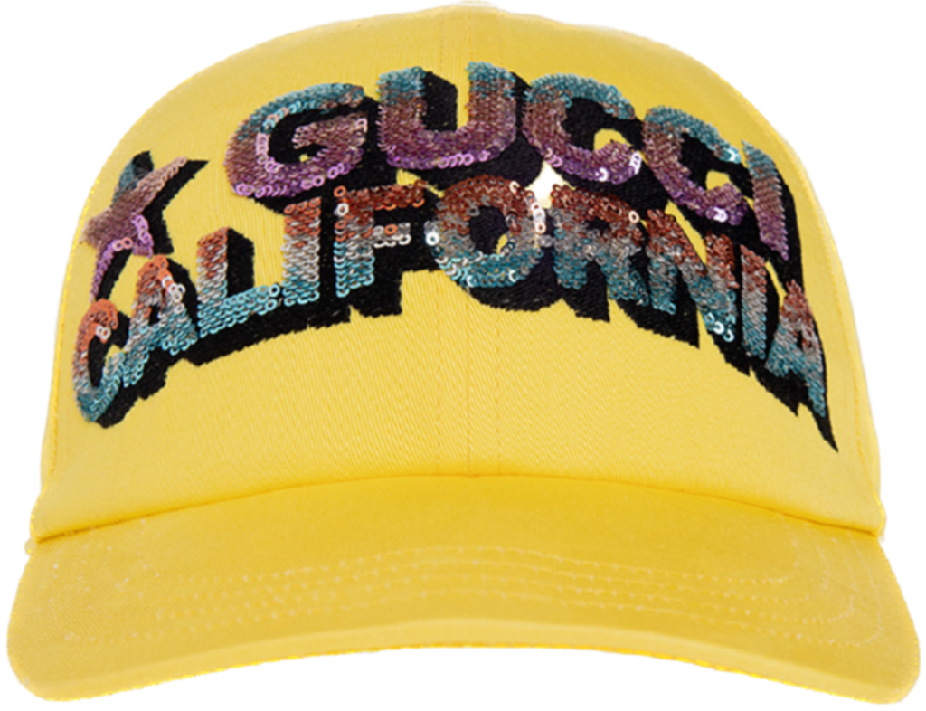 Mũ Gucci Logo Embellished 'Yellow' 703207-4HAPQ-7175