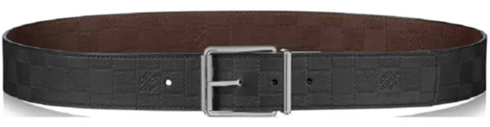 Thắt Lưng Louis Vuitton 40MM Reversible 'Damier Print' M9150U