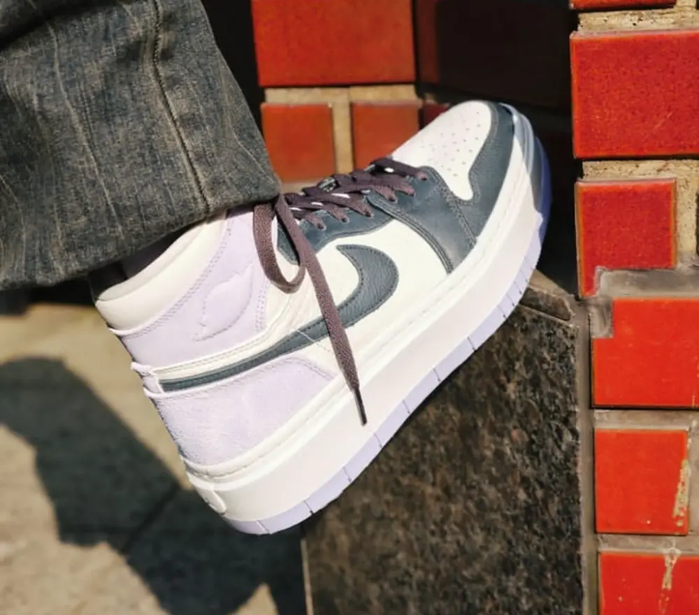 Giày Nike Air Jordan 1 Elevate High ‘Titanium’ DN3253-500 - Ảnh 5
