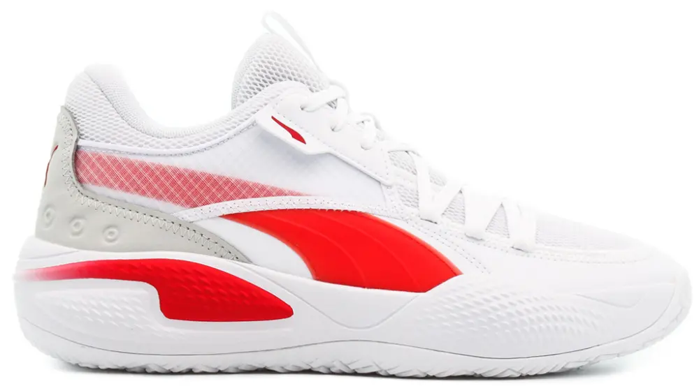 Giày Puma Court Rider Team 'White High Risk Red' 195660-01