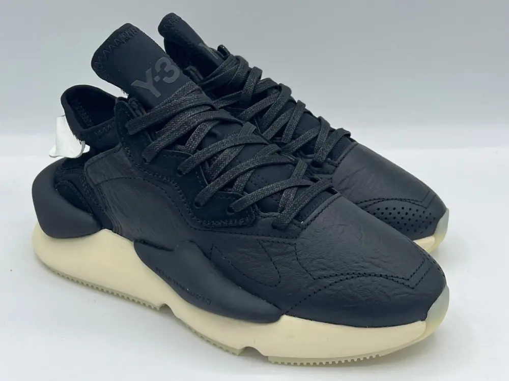 Giày Adidas Y-3 Kaiwa ‘Black White’ GX1053 - Ảnh 5