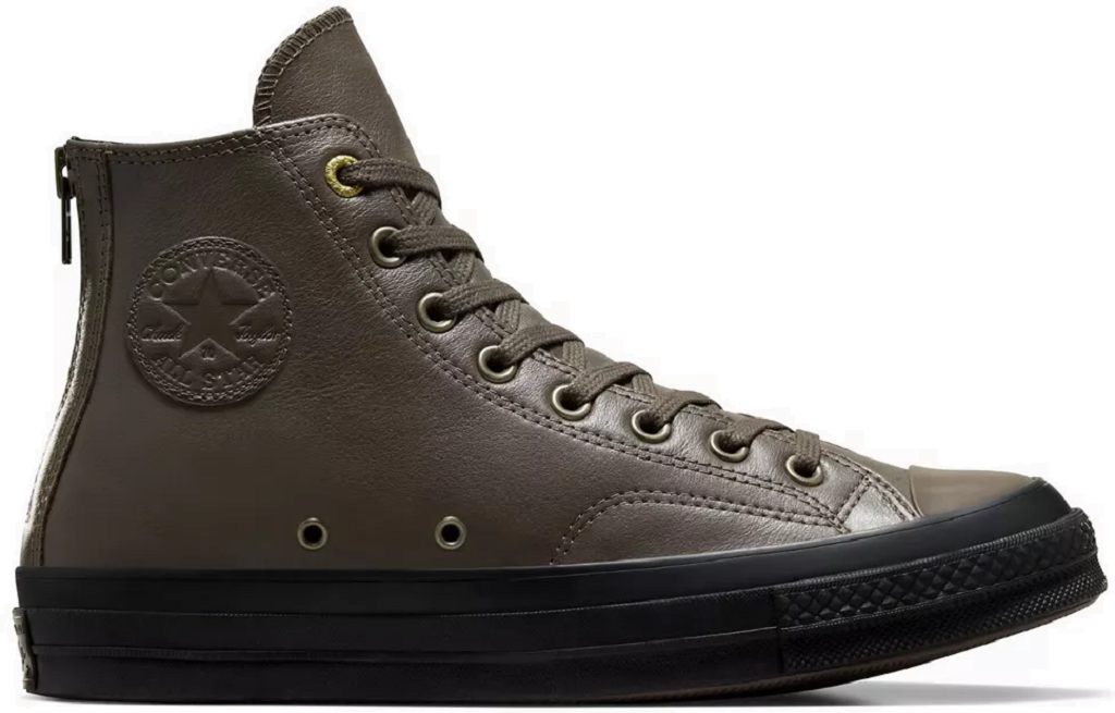 Giày Converse Chuck 70 Back Zip Leather 'Brown' A02110C