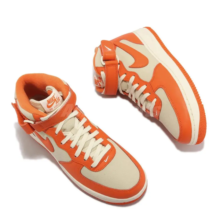 Giày Nike Air Force 1 Mid '07 LX 'Safety Orange' FB2036-700 - Ảnh 4