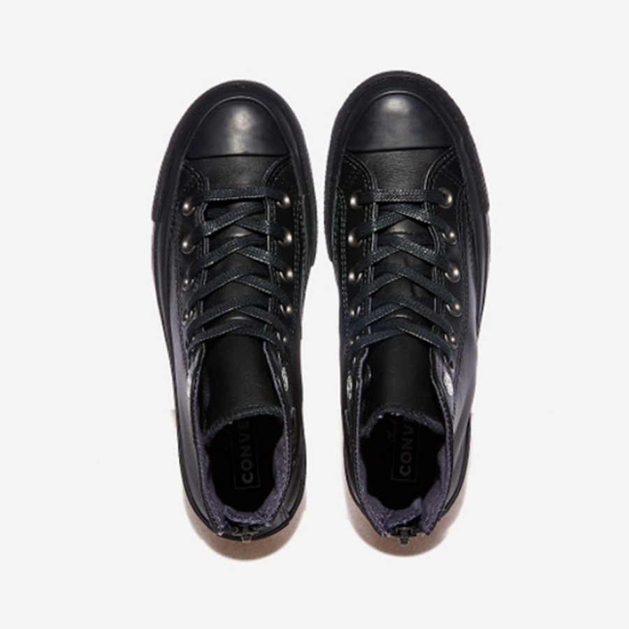 Giày Converse Chuck 70 Back Zip 'Triple Black' A08159C - Ảnh 3