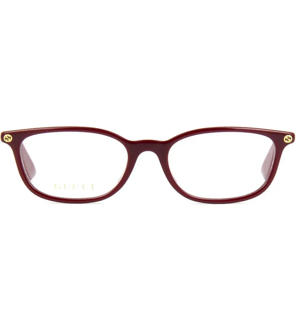 Kính Gucci Eyeglasses 'Burgundy' GG0123OJ-005